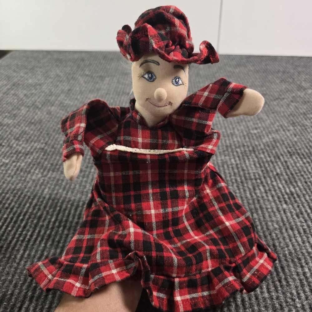 FAO Schwarz Hand Puppet Little Red Riding Hood Granny